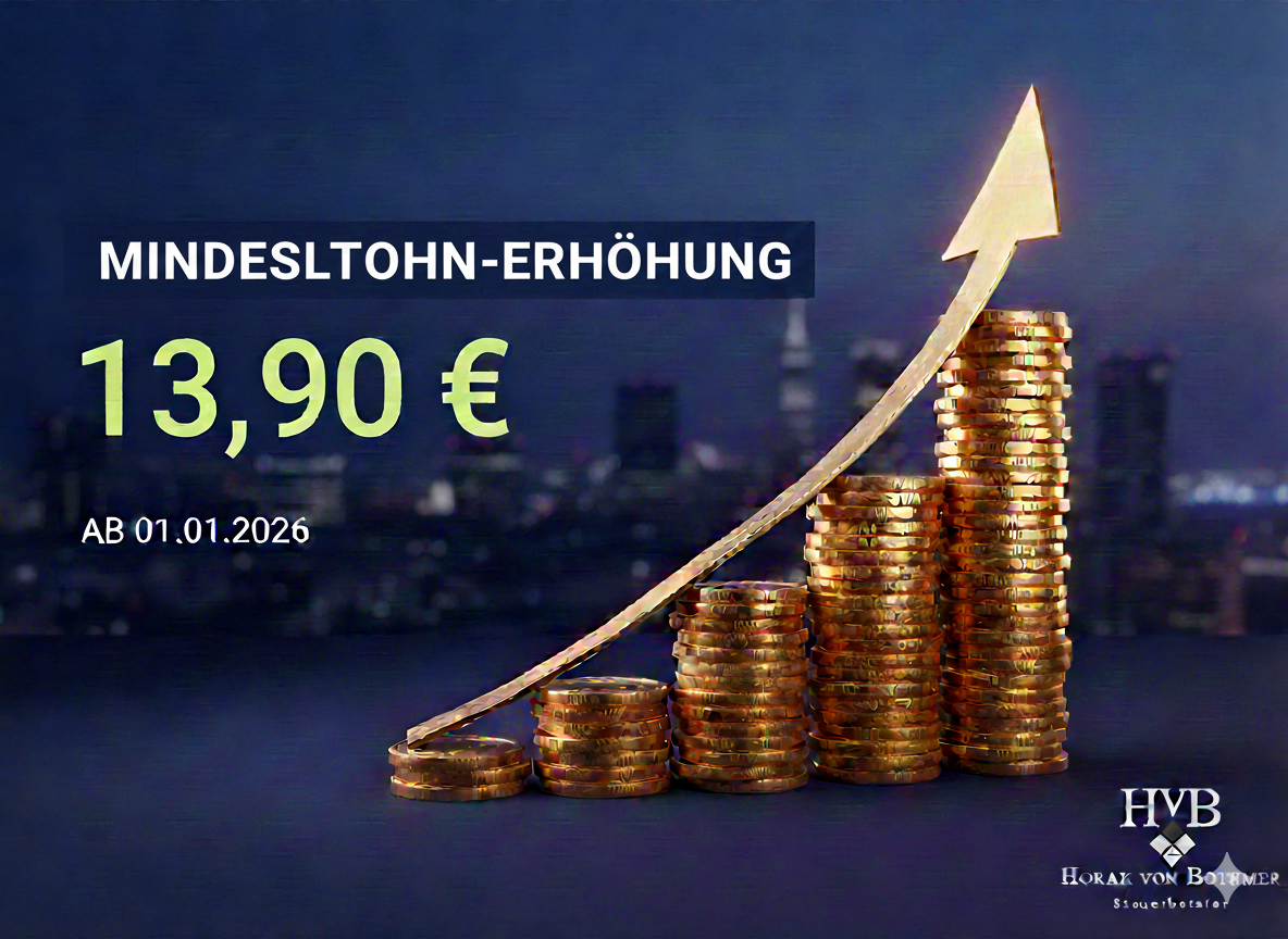 Mindestlohn ab 01.01.2026 & Sozialversicherungsfristen 2026